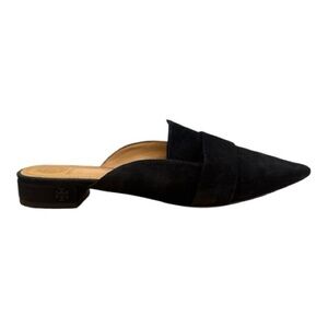 Tory Burch Rosalind Suede Mule in Black - Size 7 1/2